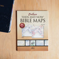 Mapas bíblicos de antes y ahora de lujo