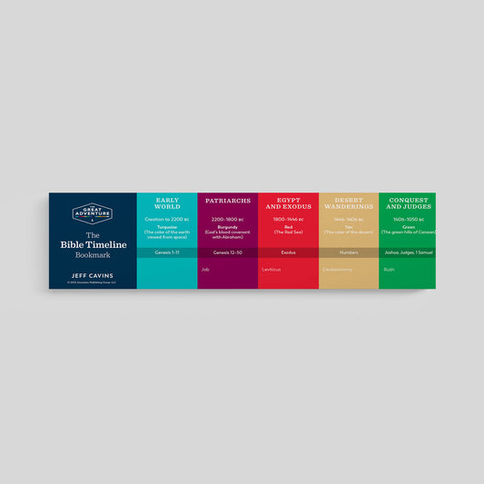 The Bible Timeline Bookmark