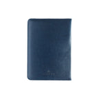 Funda para Biblia Vive la vida a través de la lente de las Escrituras (símil piel) Azul marino