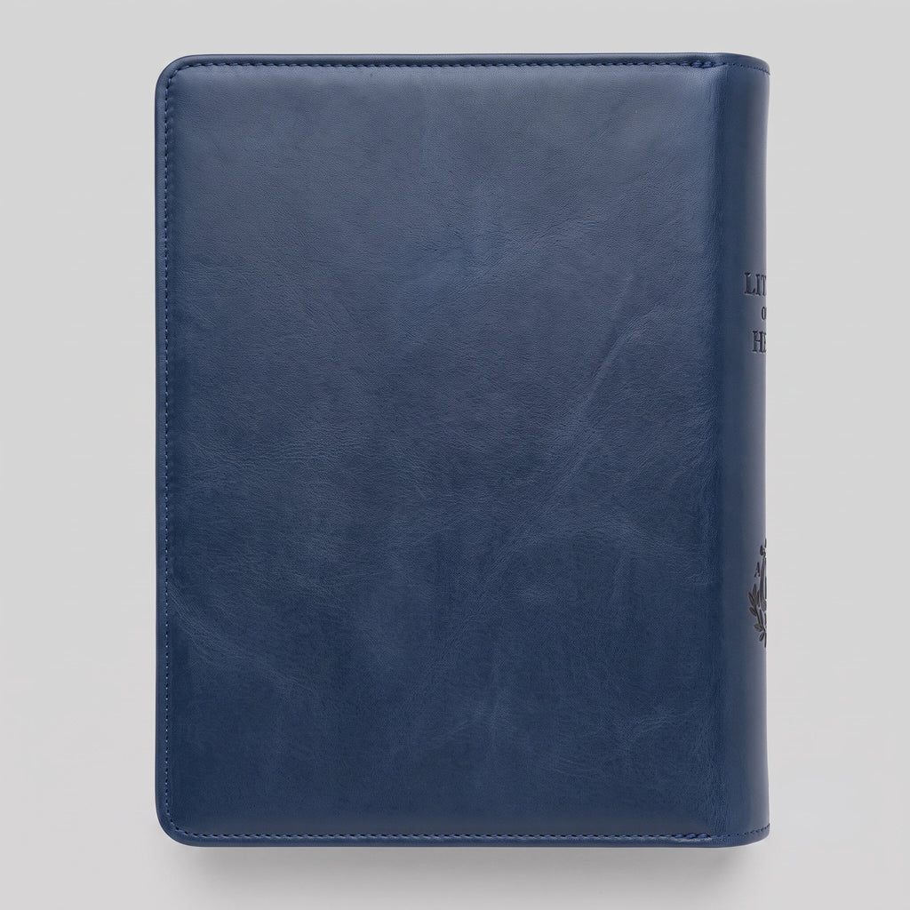 The Liturgy of the Hours, Second Edition - Premium Leather Cover (Zipper)
