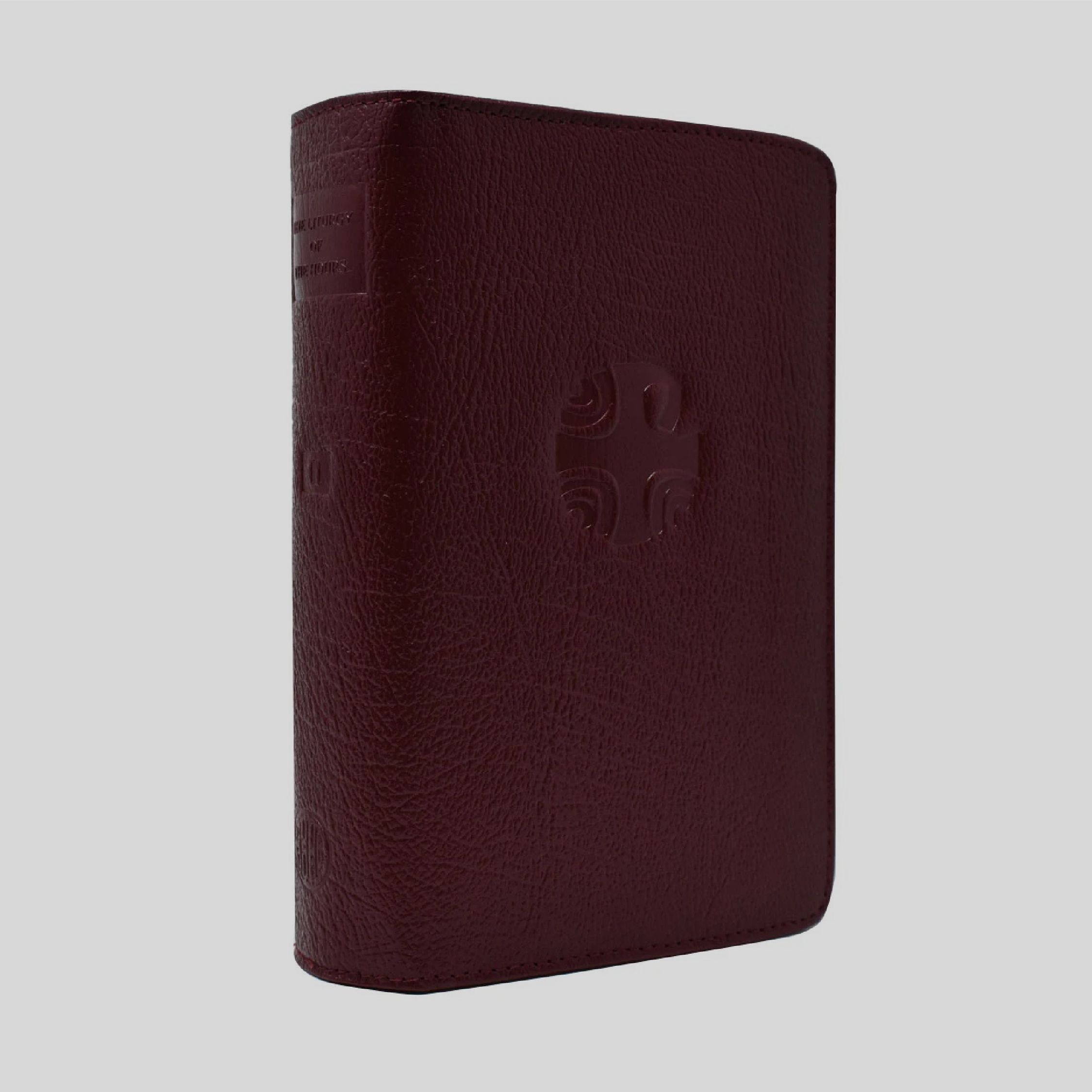 Liturgy of the Hours: Leather Zipper Case