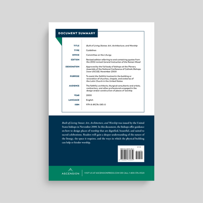 Built of Living Stones: Art, Architecture, and Worship