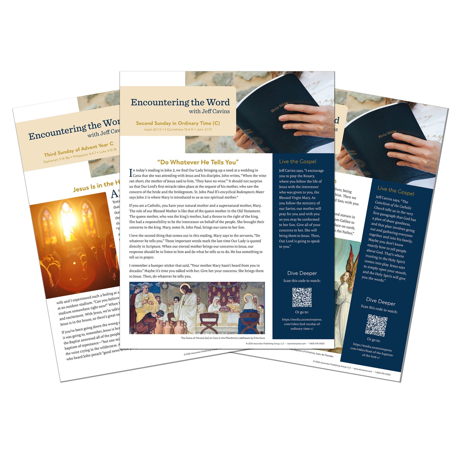 Sundays with Ascension: Parish Bulletin Resources