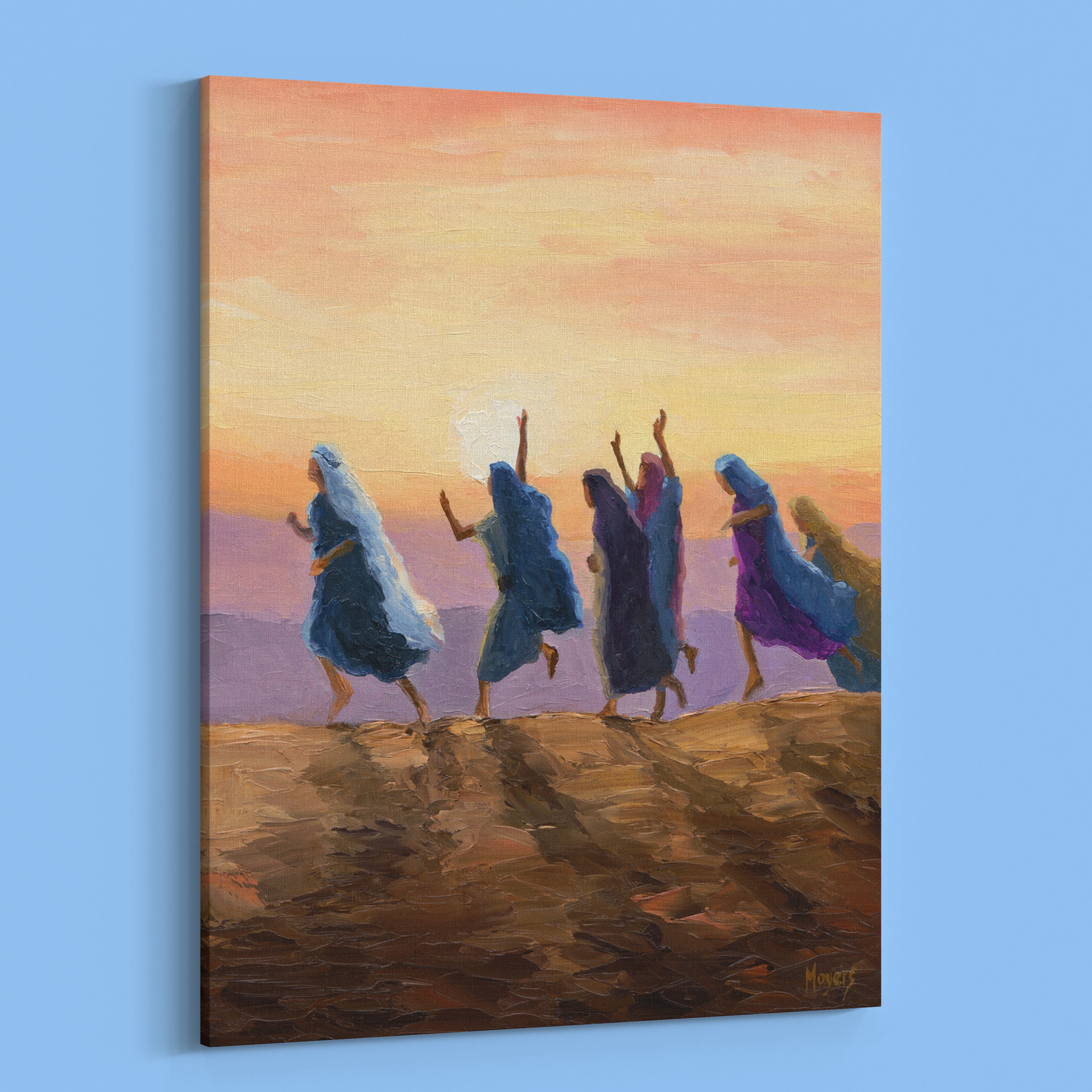 Las obras de arte en lienzo del compañero de Cuaresma de Ascension: Alegría de Pascua