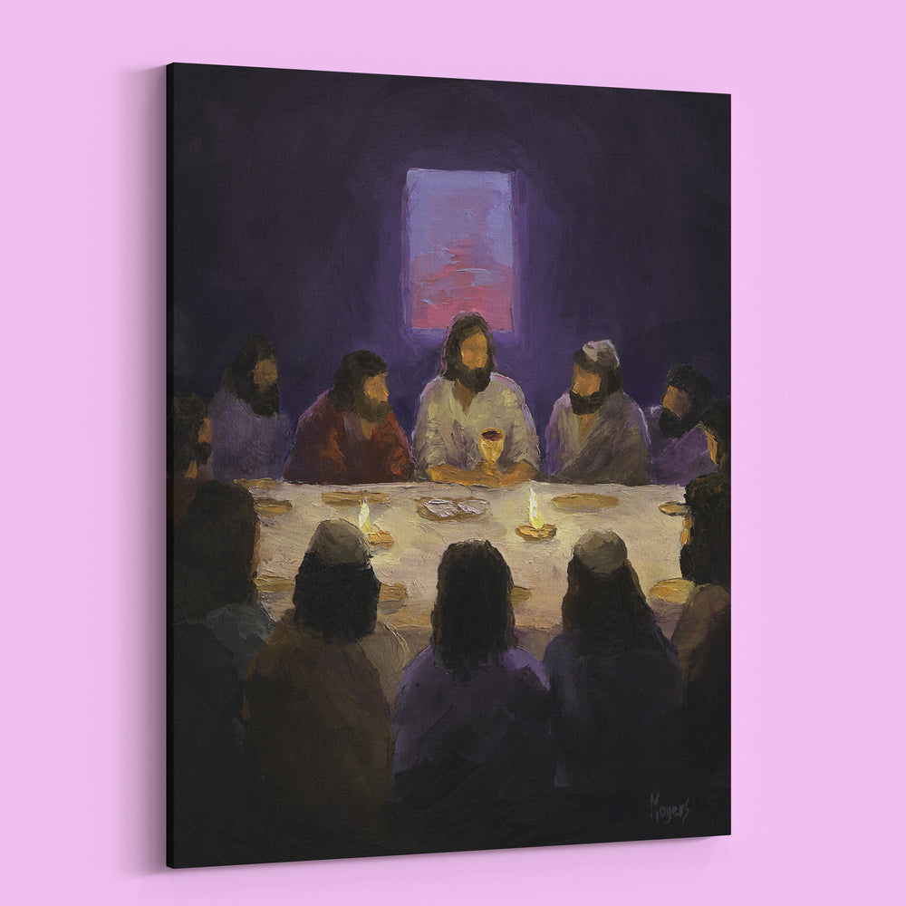 The Ascension Lenten Companion Fine Art Canvas Prints: He Took the Cup