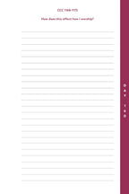 The Catechism in a Year Notebook