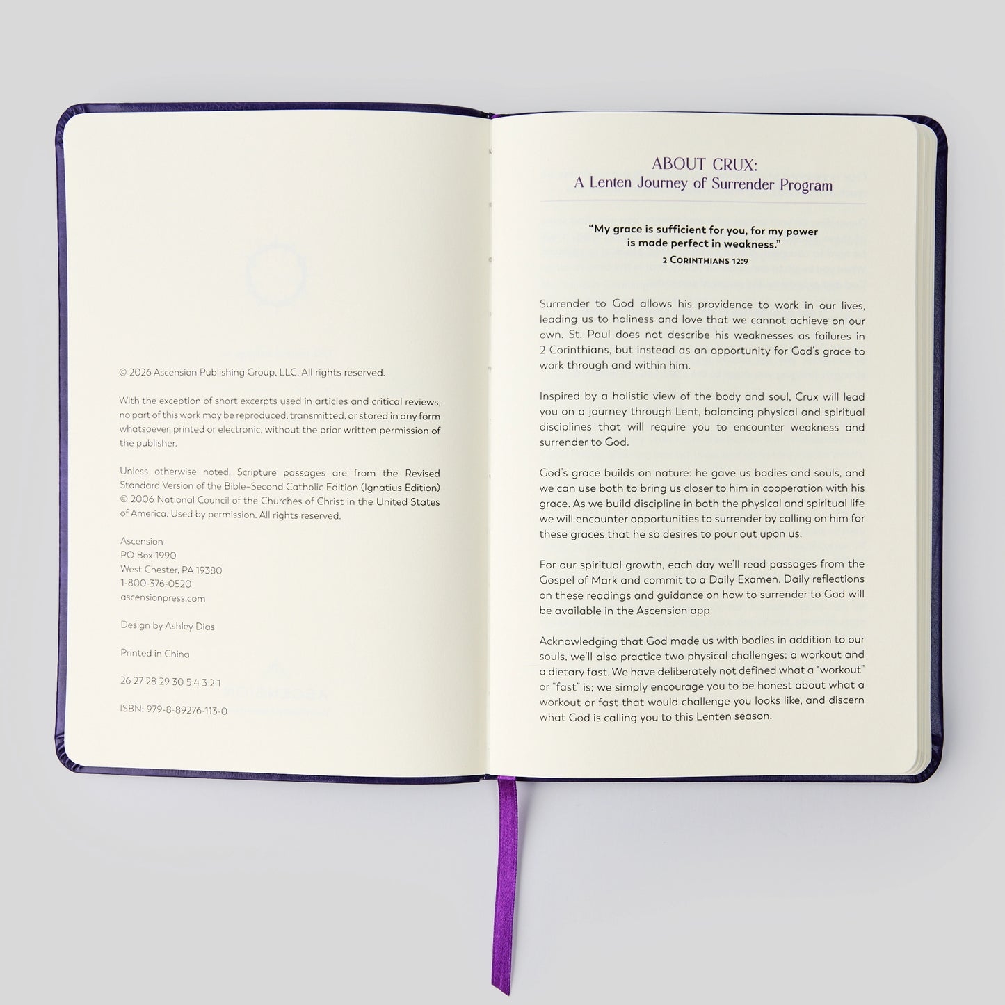 Crux: A Lenten Journey of Surrender Journal