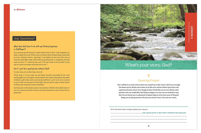 Chosen Student Workbook