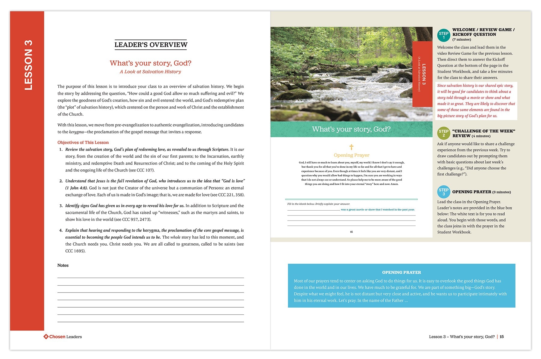 Chosen: Your Journey to Confirmation, Leader's Guide (English)