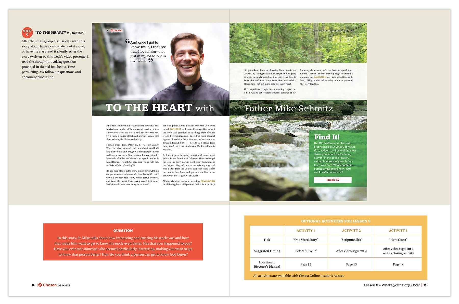 Chosen: Your Journey to Confirmation, Leader's Guide (English)