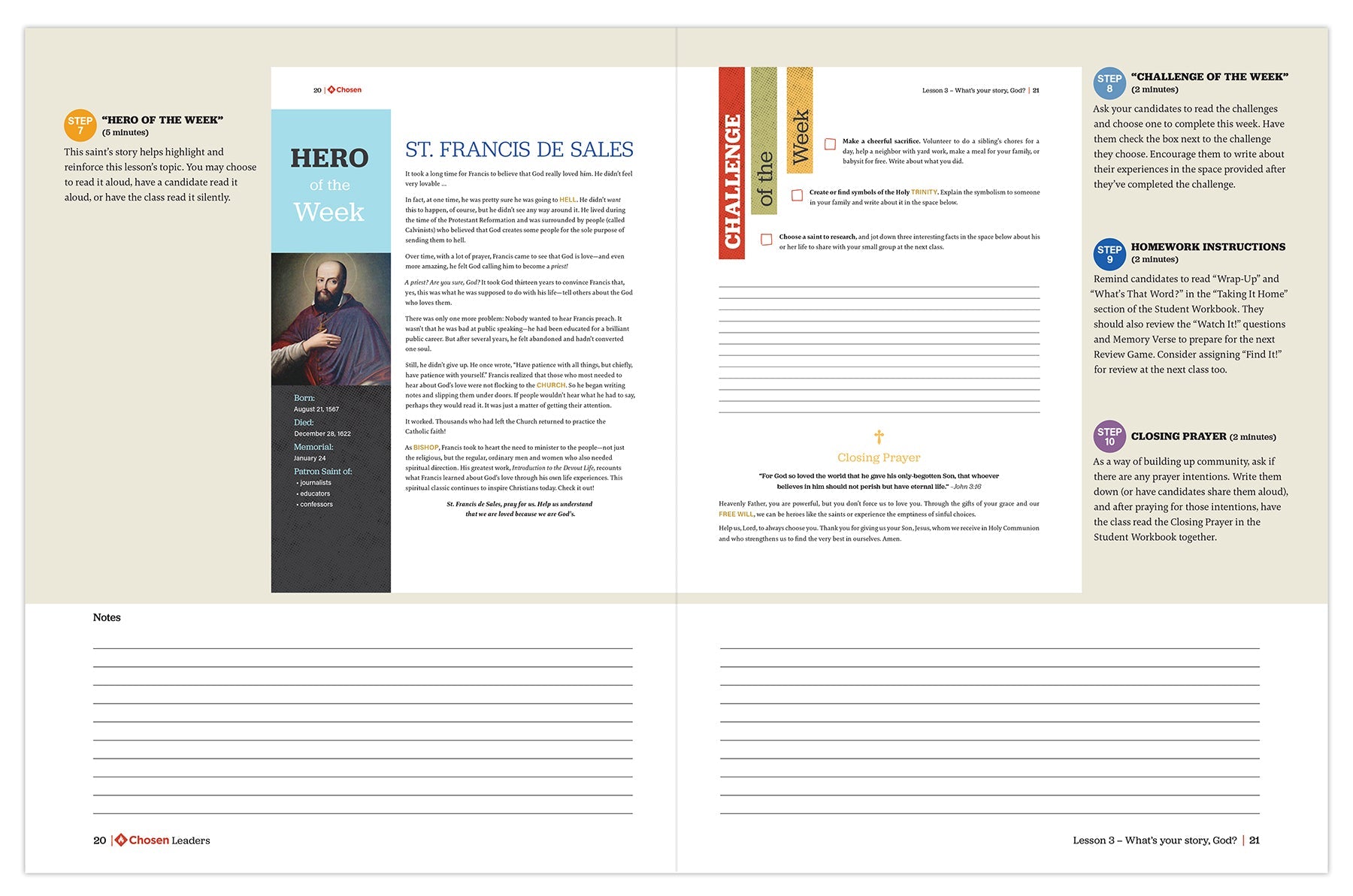 Chosen: Your Journey to Confirmation, Leader's Guide (English)