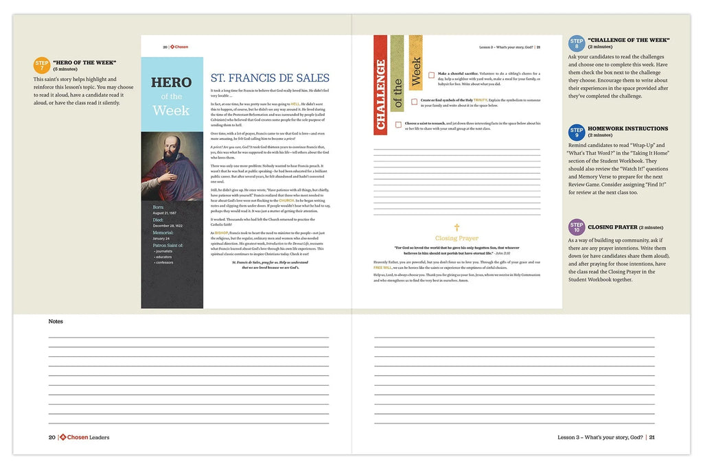 Chosen: Your Journey to Confirmation, Leader's Guide (English)
