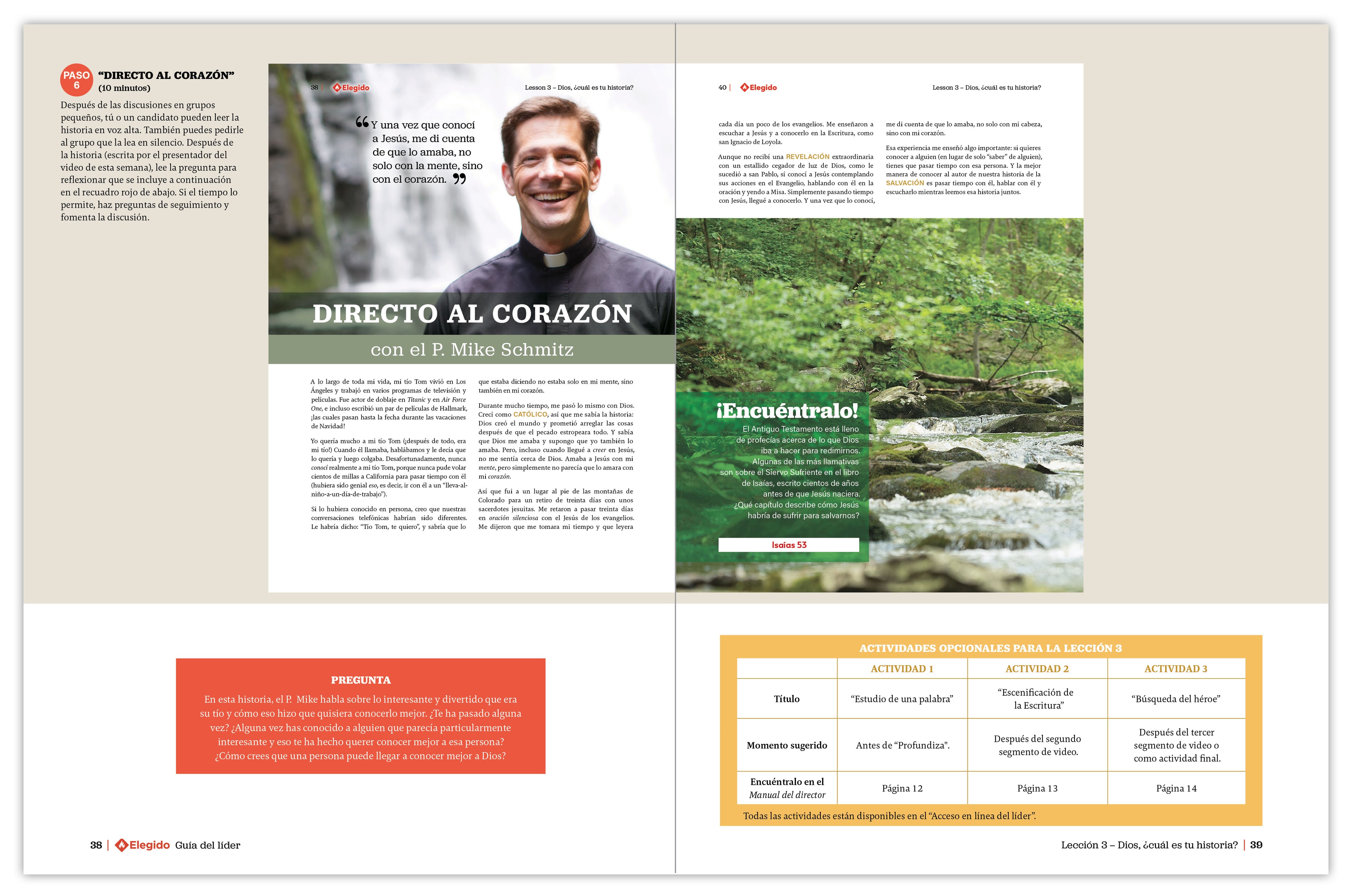 Chosen: Your Journey to Confirmation, Leader's Guide (Spanish)