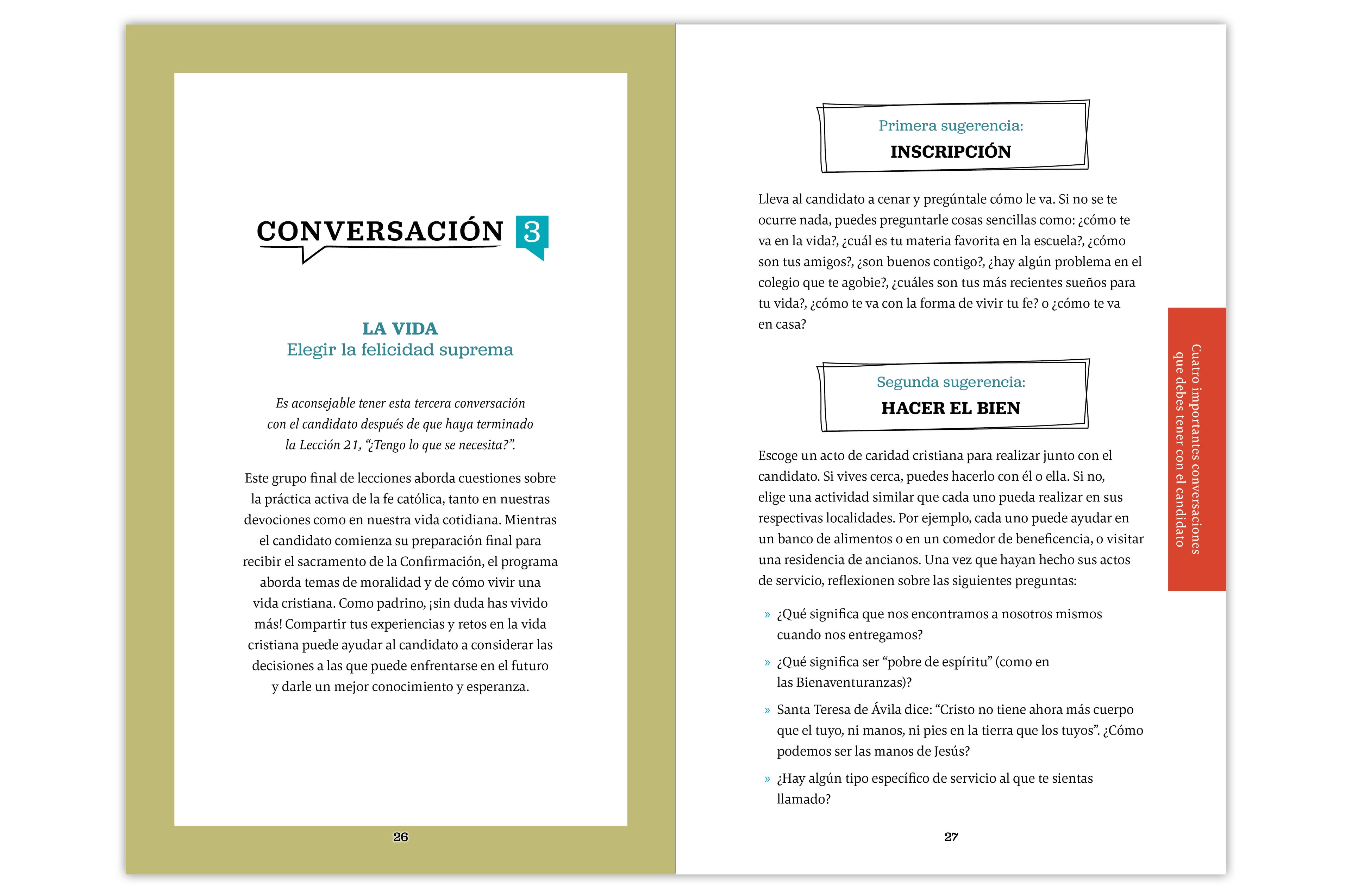 Chosen: Your Journey to Confirmation, Sponsor's Guide