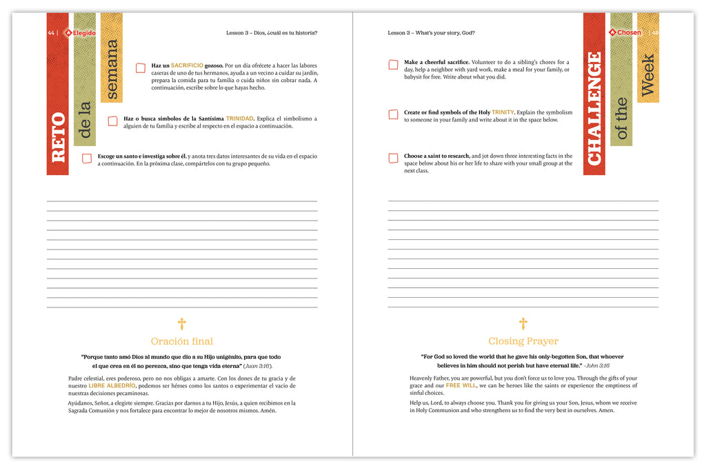 Chosen: Your Journey to Confirmation, Student Workbook (Includes Online Course Access)