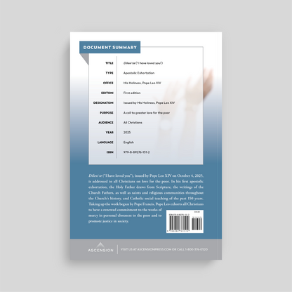 Dilexi Te ("On Love for the Poor")