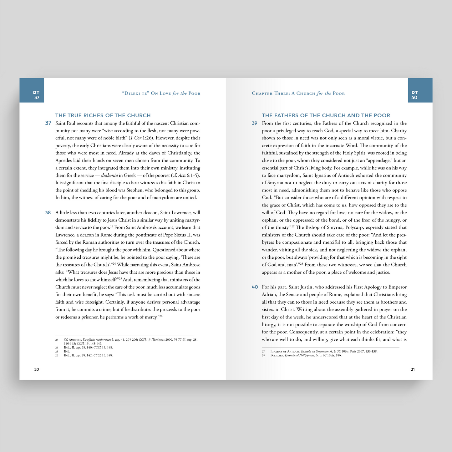 Dilexi Te ("On Love for the Poor")