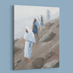The Ascension Lenten Companion Fine Art Canvas Prints: Down the Mountain