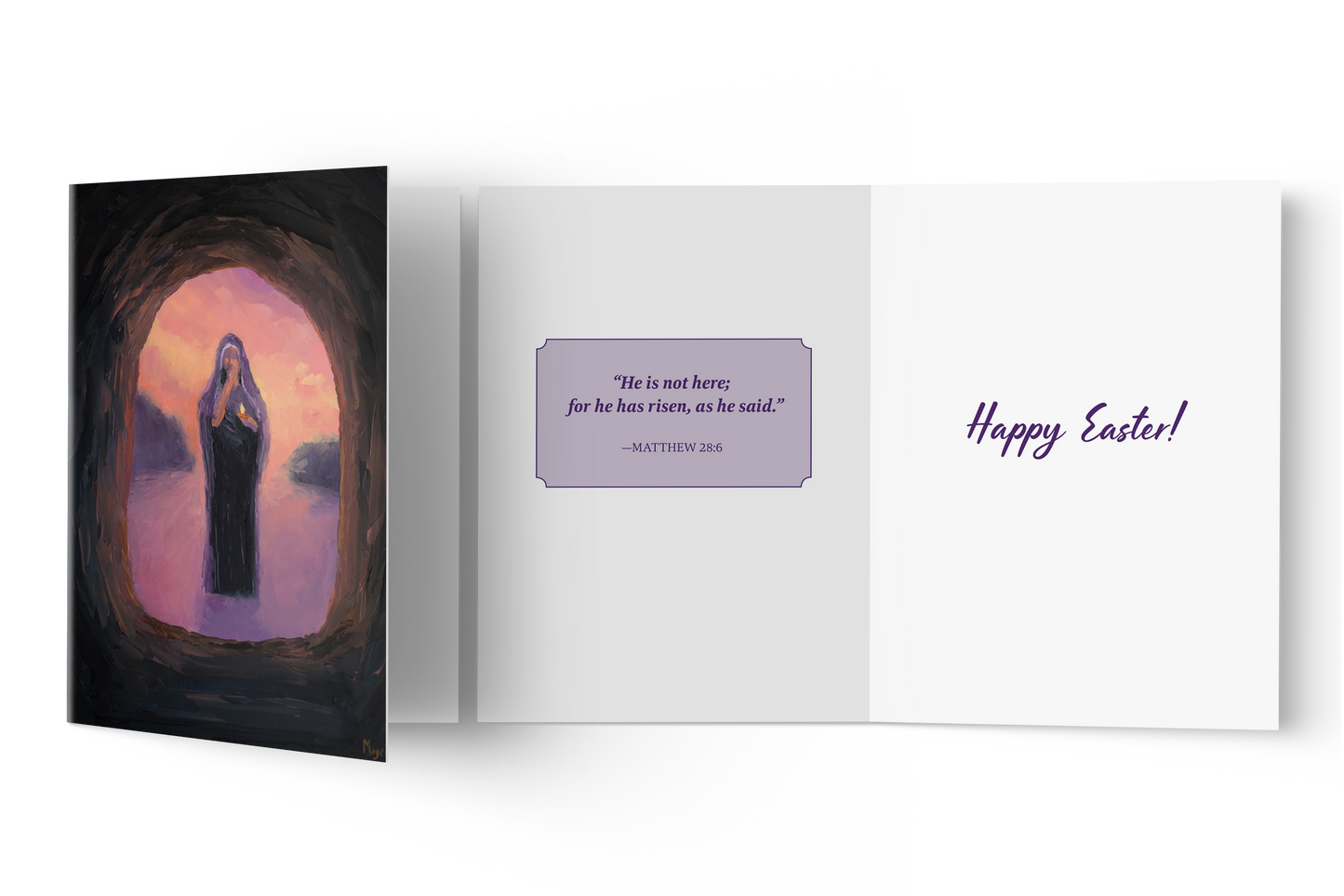 Lenten Companion Easter Cards: He is Risen (24-Pack)