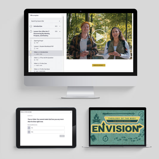 Envision: Theology of the Body for Middle School, Online Course