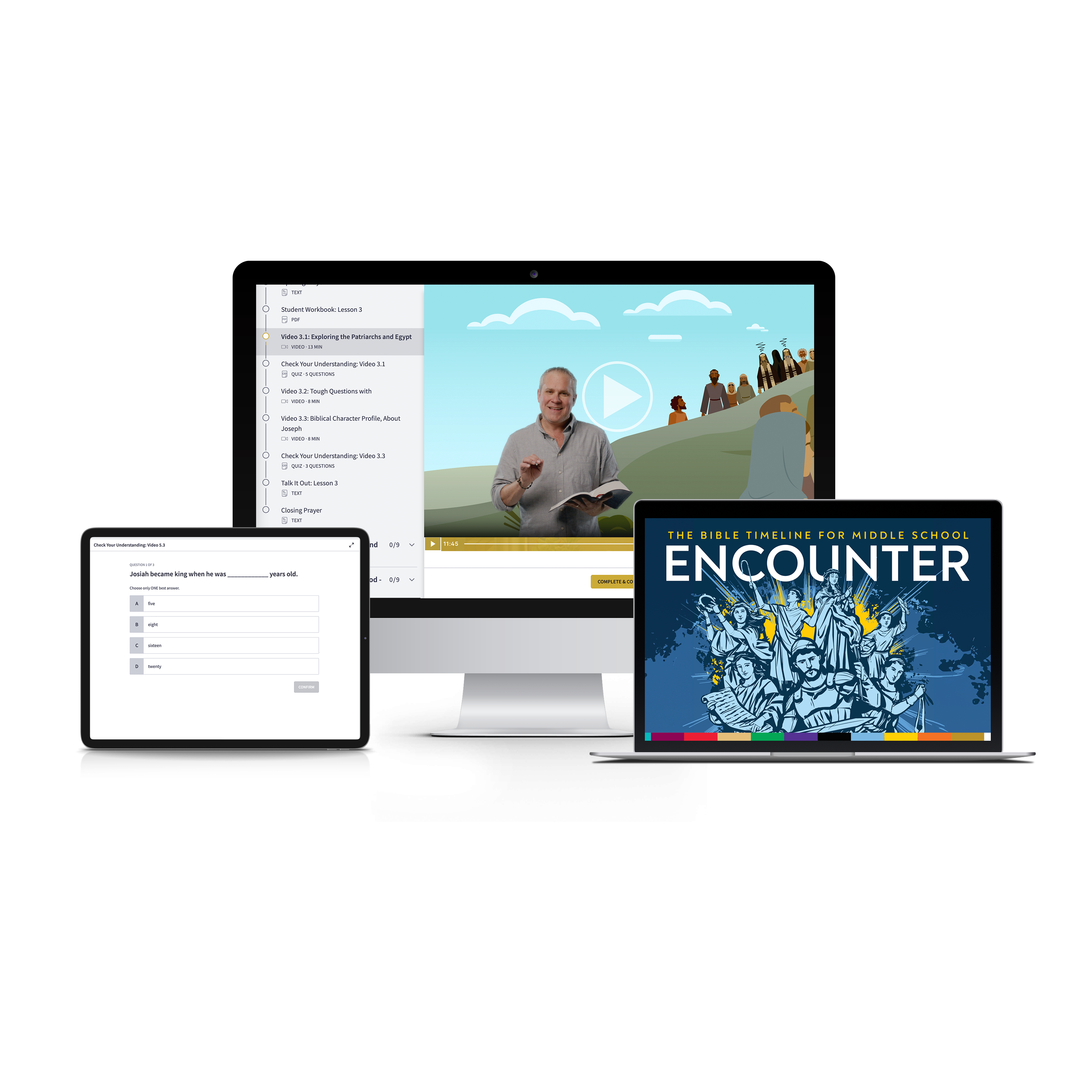 Encounter: The Bible Timeline for Middle School, Student Pack