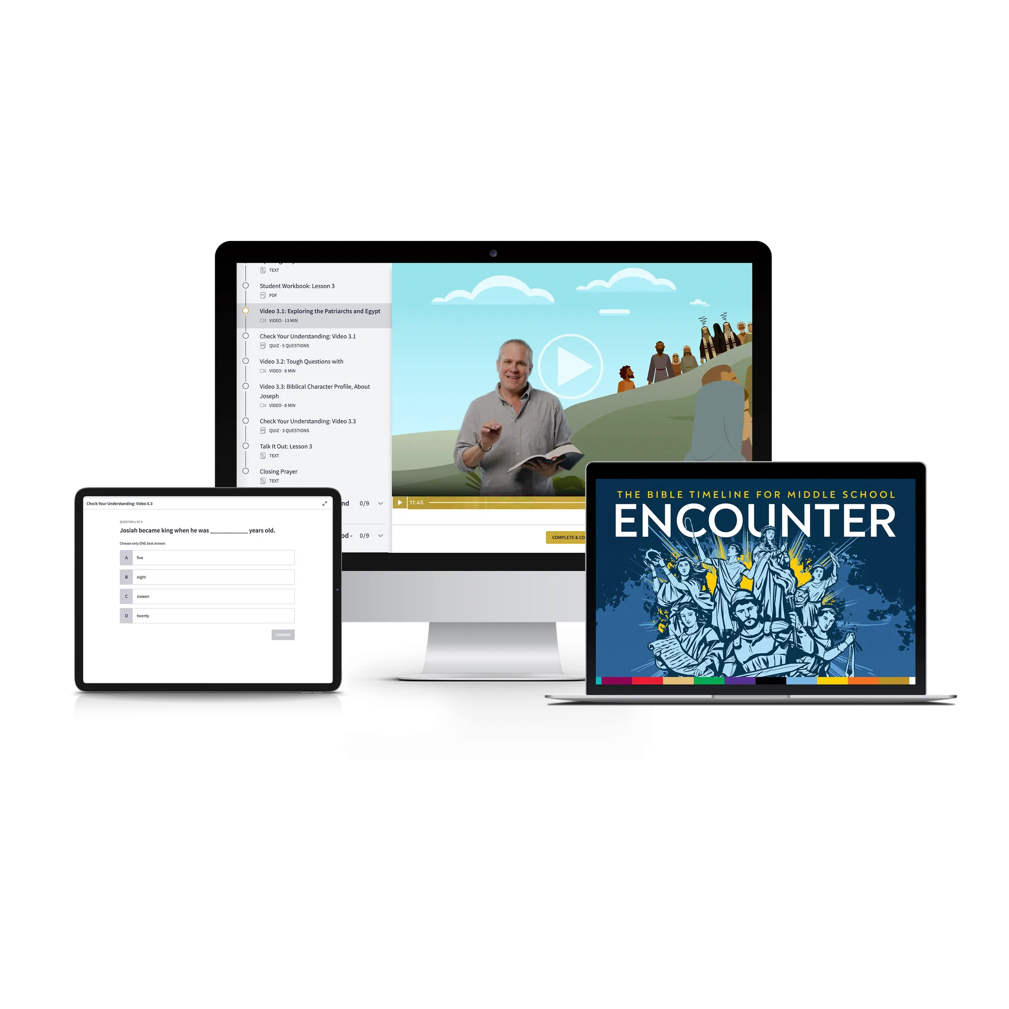 Encounter: The Bible Timeline for Middle School, Student Pack