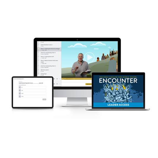 Encounter: The Bible Timeline for Middle School, Leader's Access