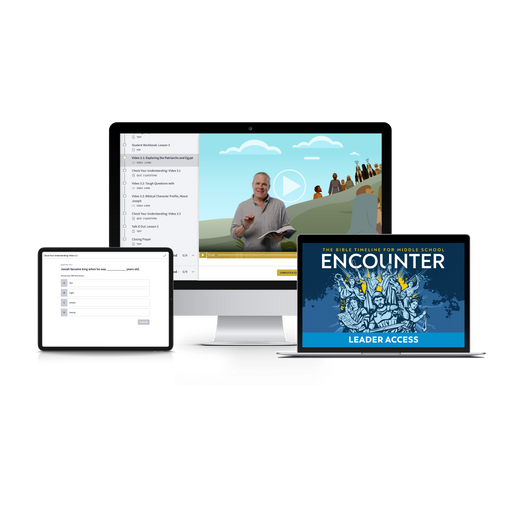 Encounter: The Bible Timeline for Middle School, Leader’s Access