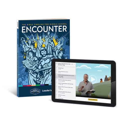 Encounter: The Bible Timeline for Middle School, Leader’s Guide (Includes Online Leader’s Access)