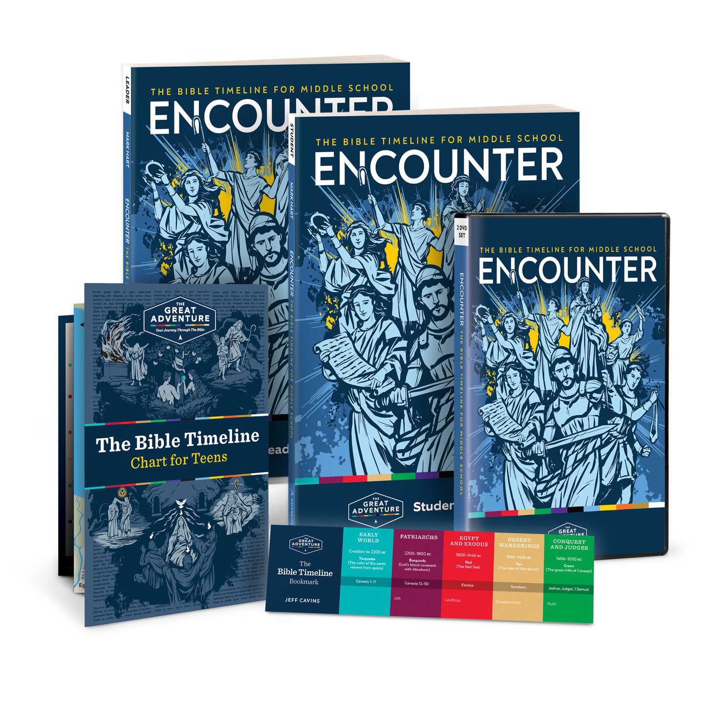 Encounter: The Bible Timeline for Middle School, Starter Pack (Includes Online Leader's Access)