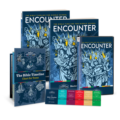 Encounter: The Bible Timeline for Middle School, Starter Pack (Includes Online Leader’s Access)