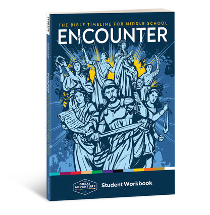 Encounter: The Bible Timeline for Middle School, Student Pack (Includes Online Course Access)