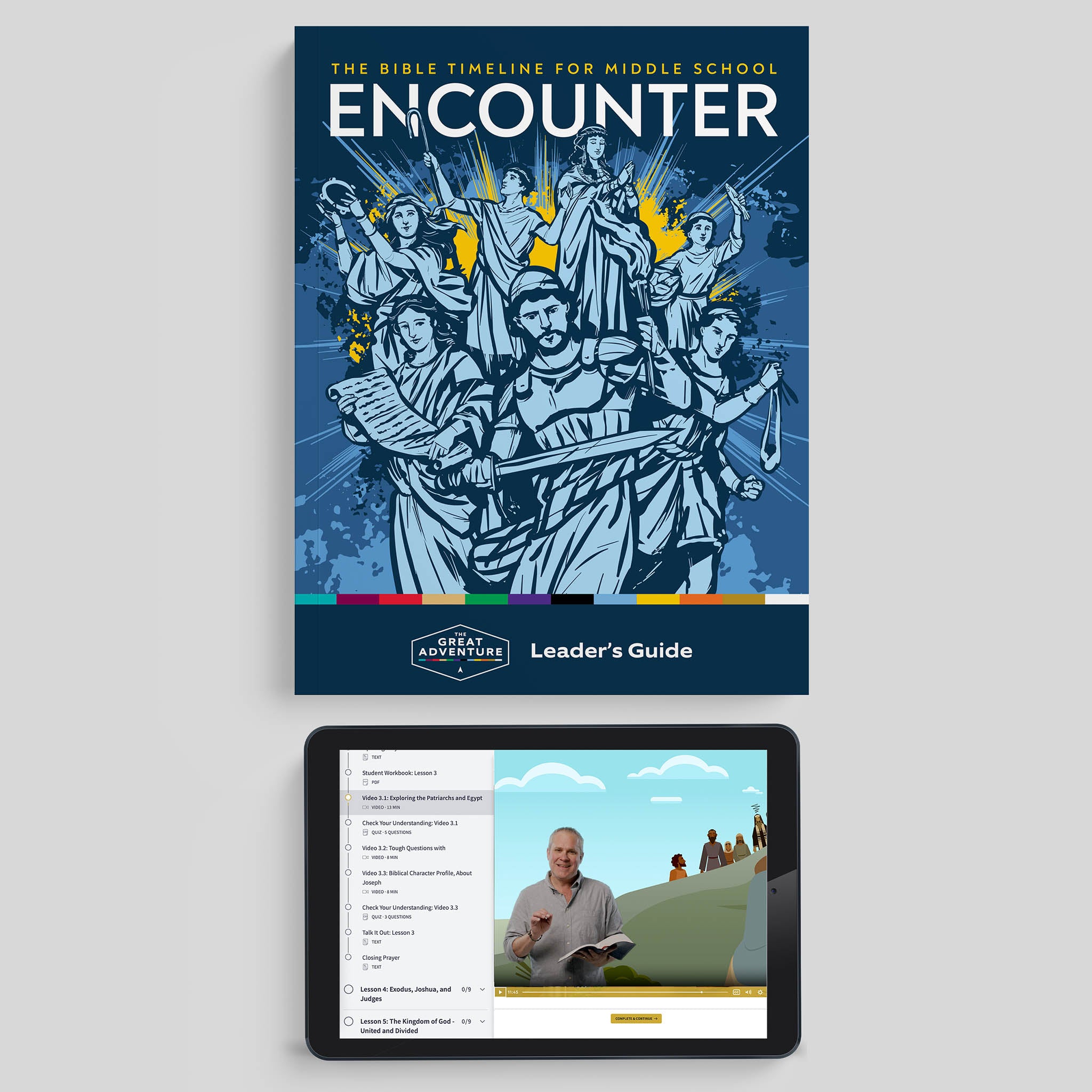 Encounter: The Bible Timeline for Middle School, Leader's Guide (Includes Online Leader's Access)