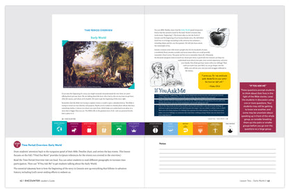 Encounter: The Bible Timeline for Middle School, Leader's Guide (Includes Online Leader's Access)