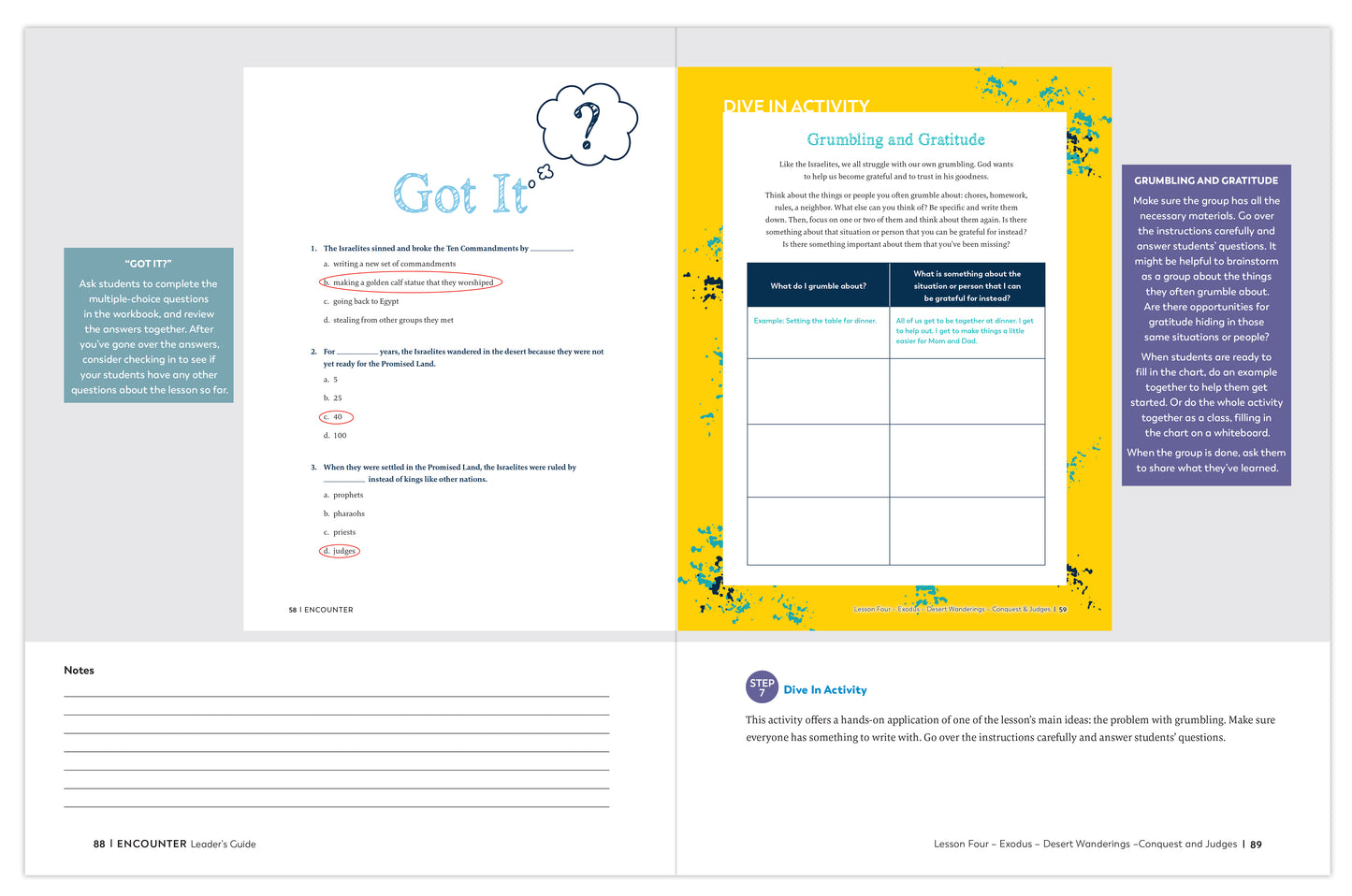 Encounter: The Bible Timeline for Middle School, Leader's Guide (Includes Online Leader's Access)