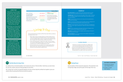 Encounter: The Bible Timeline for Middle School, Leader's Guide (Includes Online Leader's Access)