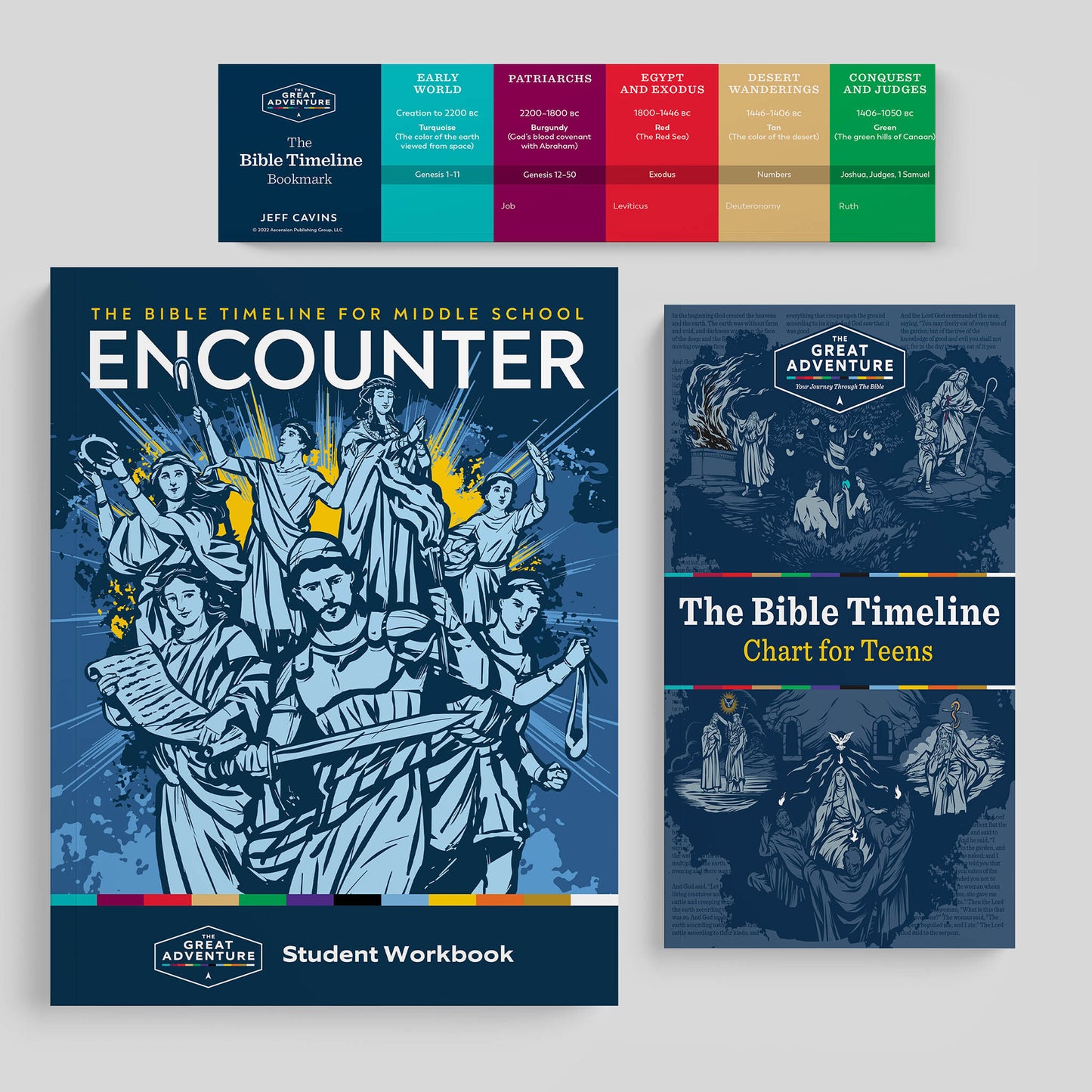 Encounter: The Bible Timeline for Middle School, Student Workbook Only (No Online Course)