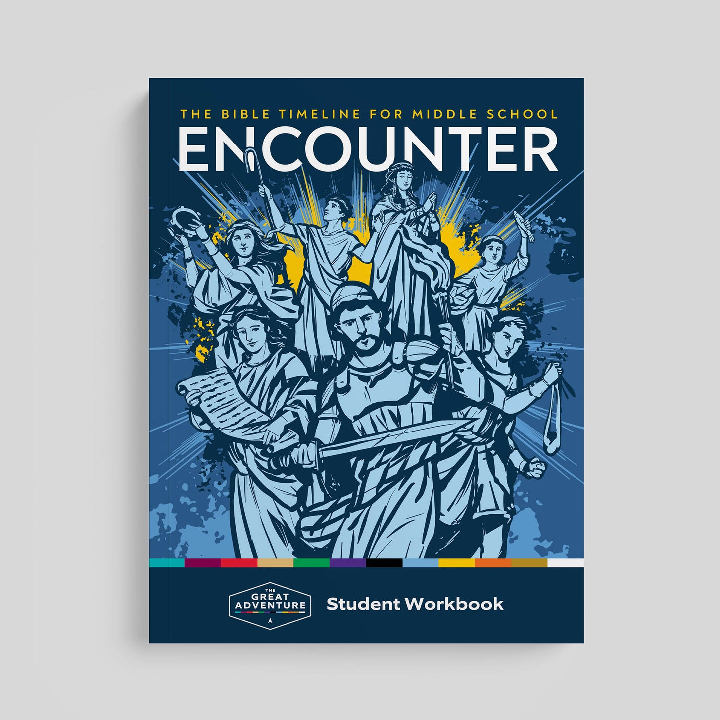 Encounter: The Bible Timeline for Middle School, Student Workbook Only (No Online Course)