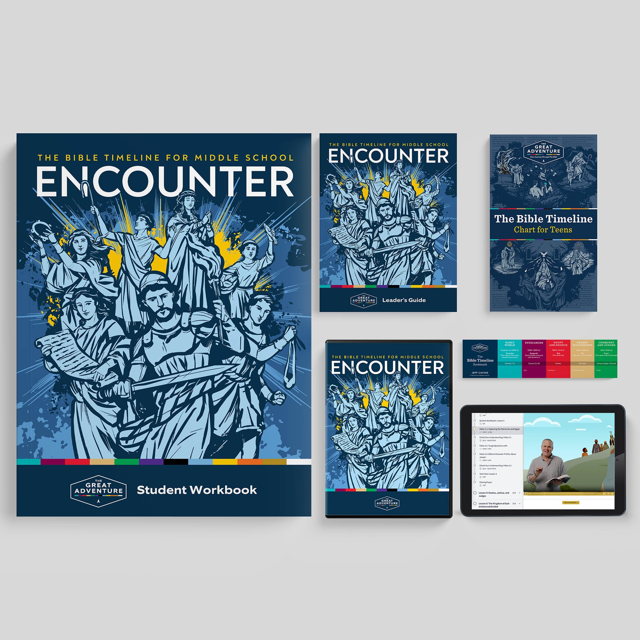 Encounter: The Bible Timeline for Middle School, Starter Pack (Includes Online Leader's Access)