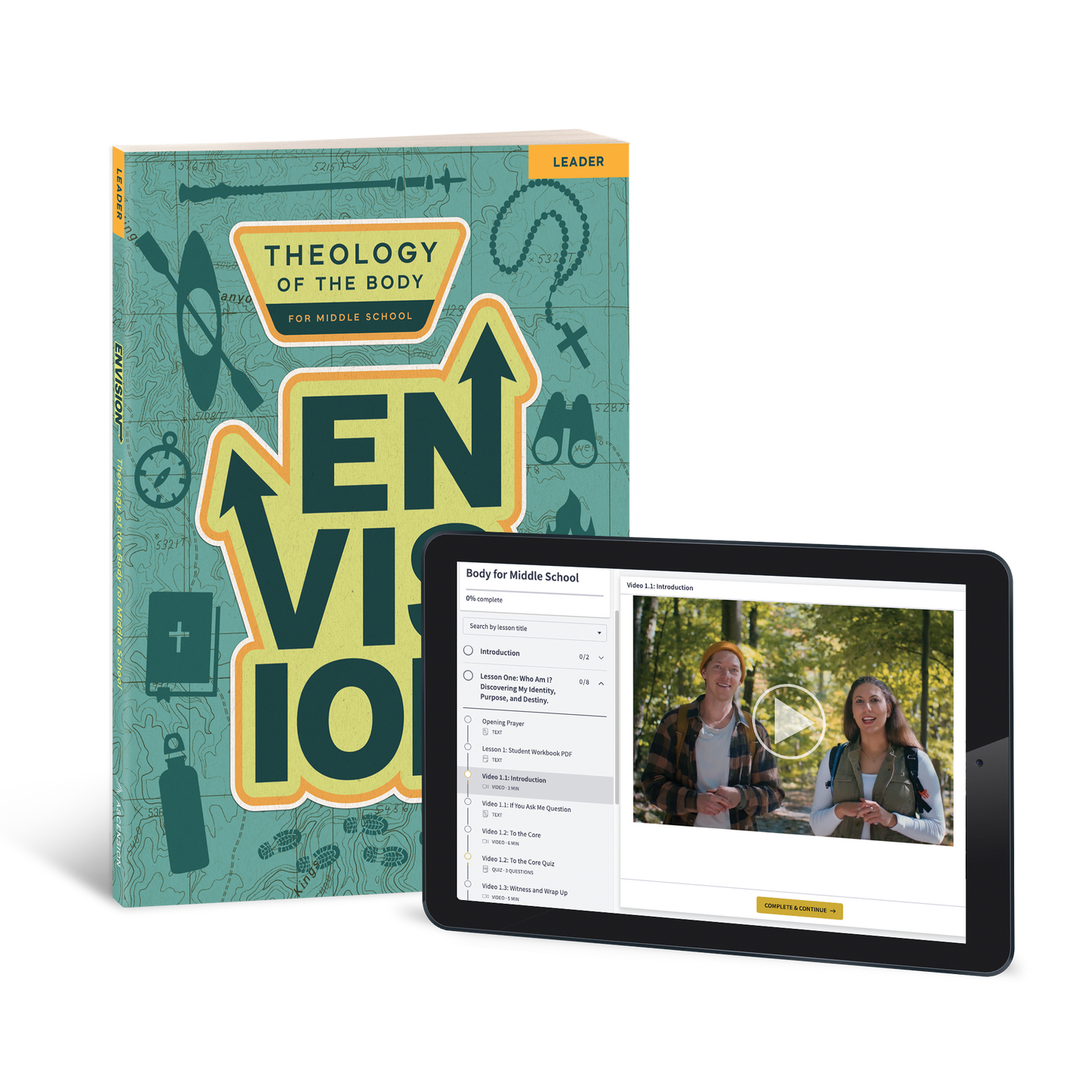 Envision: Theology of the Body for Middle School, Leader's Guide (Includes Online Leader's Access)