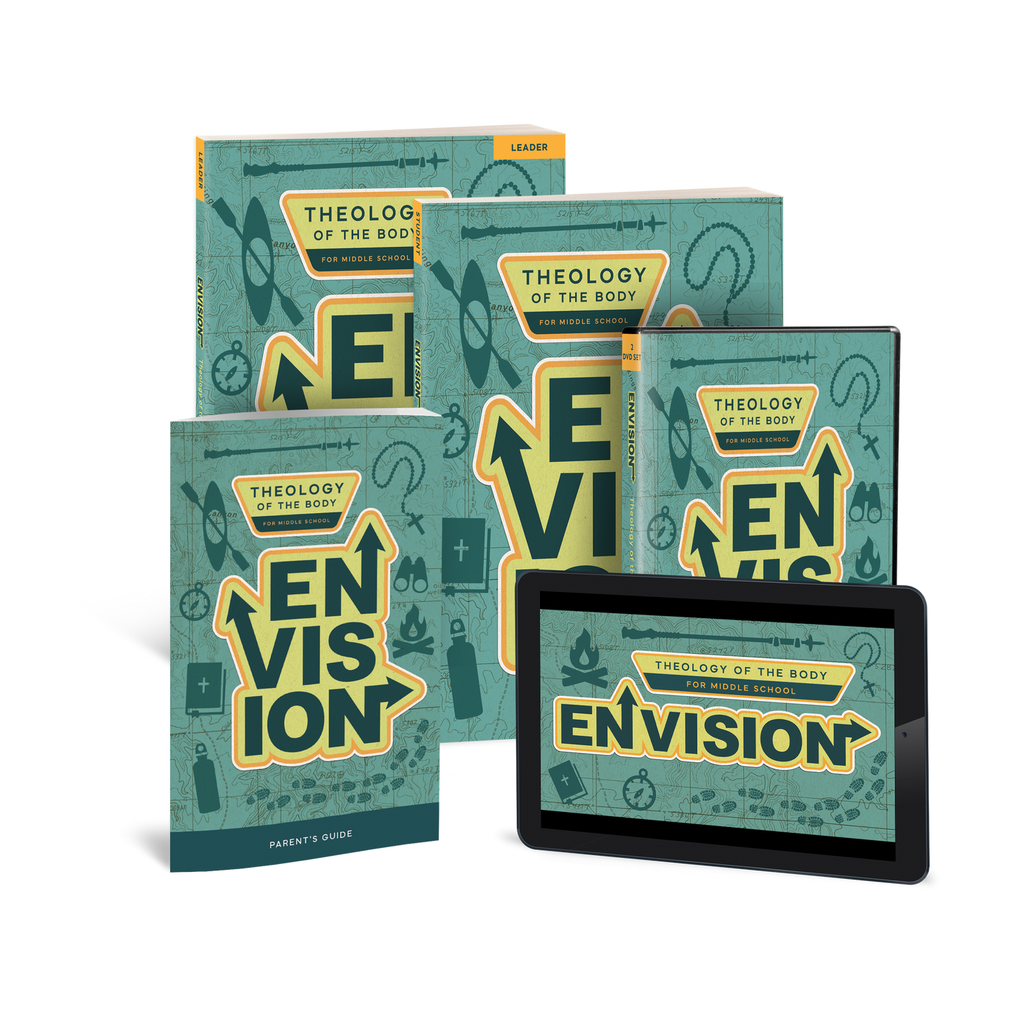 Envision: Theology of the Body for Middle School, Starter Pack (Includes Online Leader's Access)