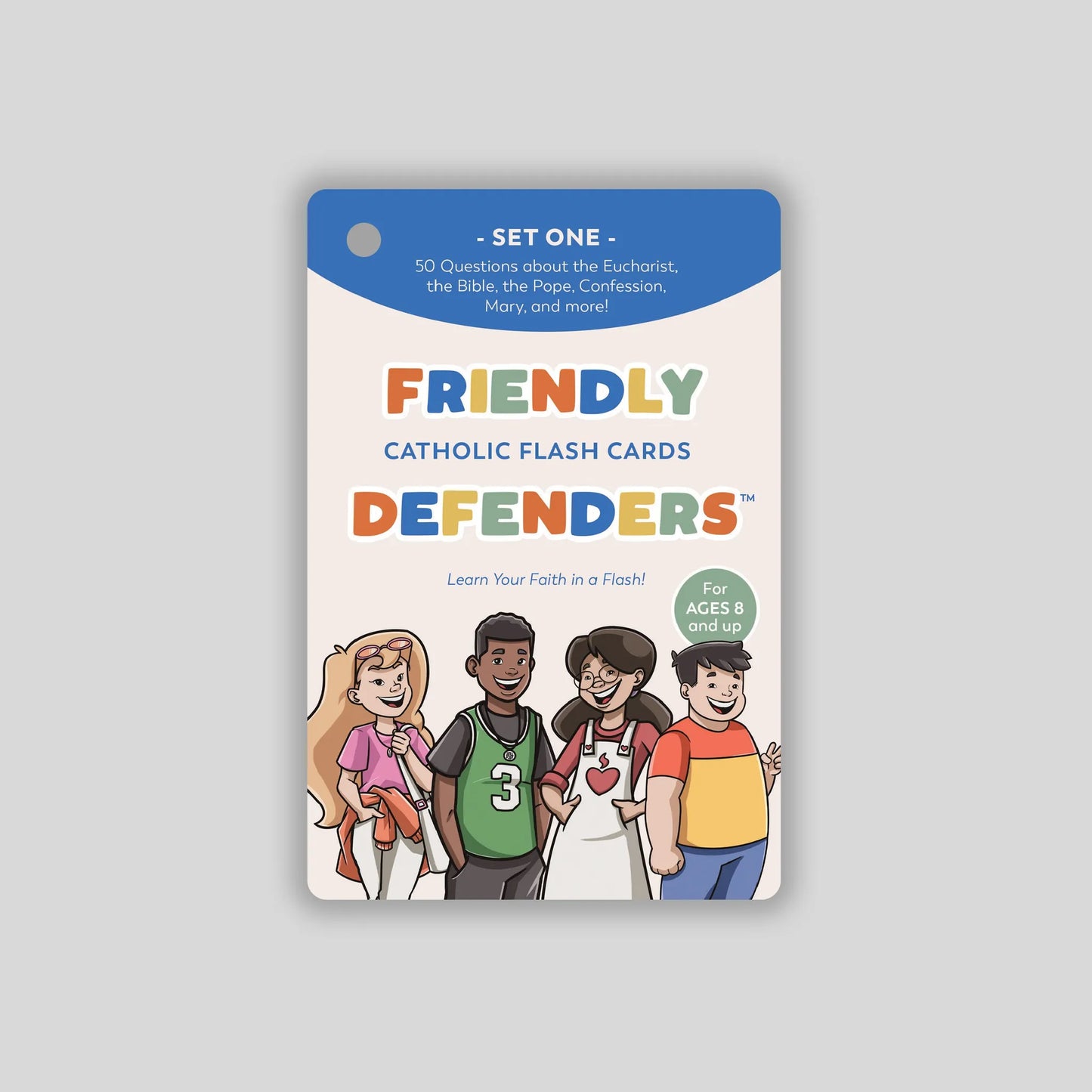 Friendly Defenders: Catholic Flash Cards
