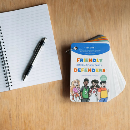 Friendly Defenders: Catholic Flash Cards