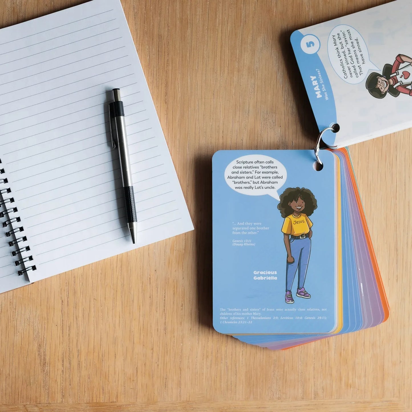 Friendly Defenders: Catholic Flash Cards