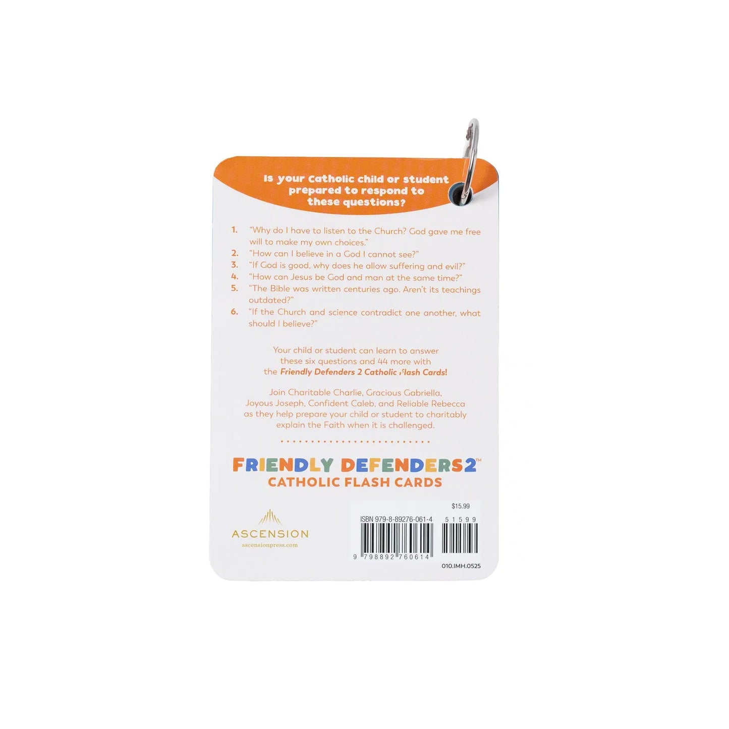 Friendly Defenders: Catholic Flash Cards