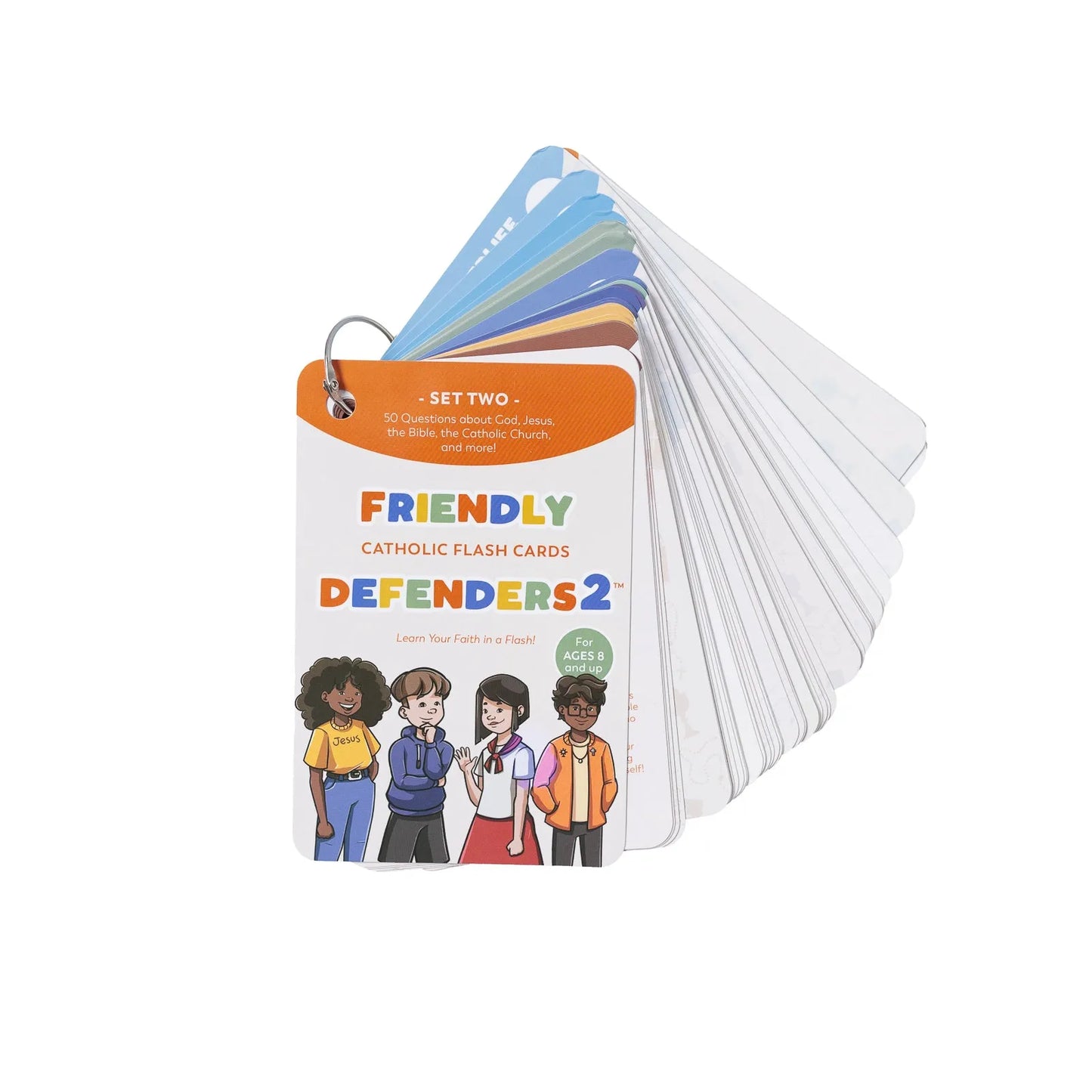 Friendly Defenders: Catholic Flash Cards