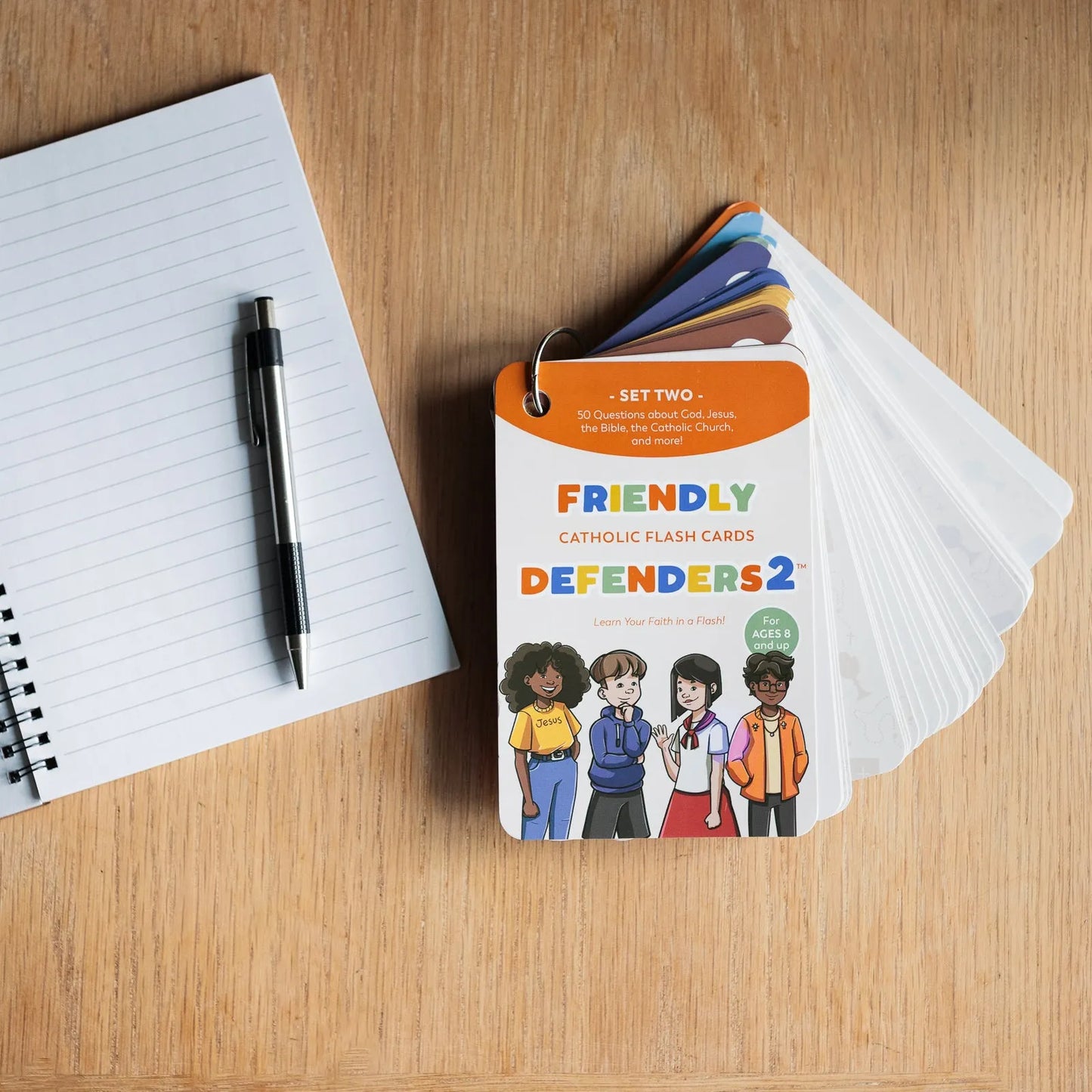 Friendly Defenders: Catholic Flash Cards