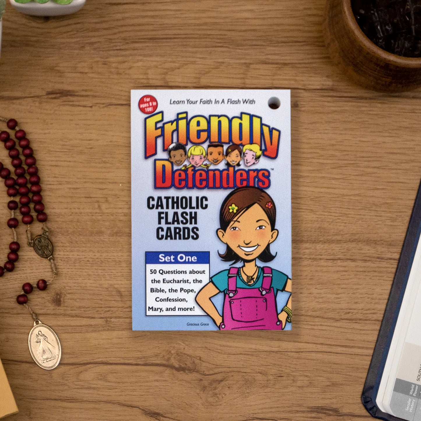 Friendly Defenders: Catholic Flash Cards