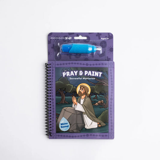 Pray and Paint: Sorrowful Mysteries of the Rosary Water Reveal