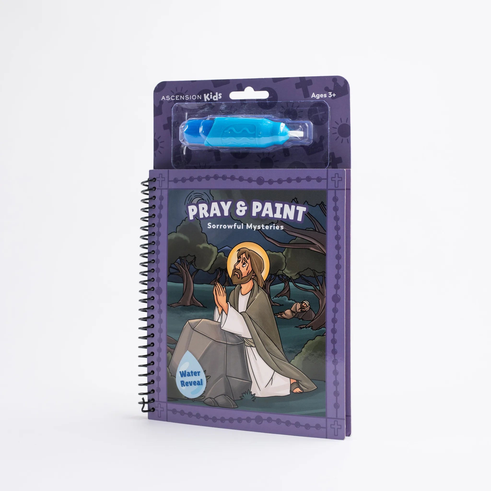 Pray and Paint: Sorrowful Mysteries of the Rosary Water Reveal